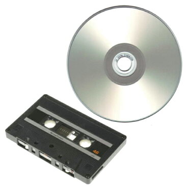 カセットテープの音源をCDへダビング/思い出の音声を永久保存 カセットテープ デジタル化 コピー 学芸会 演劇 舞台音声 貴重な音声や楽曲をCD化 カラオケ 歌声 歌唱 記録 記念 誕生時のうぶごえテープ 産声 メッセージ 初めての喋り声 ボイス