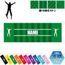 「スキーヤー」名入れ冷感タオル 冷却タオル クールタオル ストライプ ドット 水玉 柄タオル ポリエステル ネックタオル クール 清涼 首ケア 暑さ対策 熱中症...