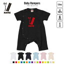 スキー 名入れベビーカバーオール 前開き 全身開閉 ロンパース 半袖 出産祝い ベビー服 新生児 80サイズ 綿100% 下着 肌着 パジャマ カバーオール ボディスーツ 雪 冬 板 ブーツ ポール(4)