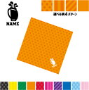 ゴルフ3 名入れマルチクロス メガネ拭き 液晶拭き スマホ拭き PC OA ミニタペストリー 敷き物【SPMC】ホールインワン 玉 クラブ