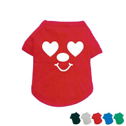 ドッグTシャツ メガハート 犬服 ドッグウェア 小型犬 中型犬 大型犬 防寒 お散歩 ペットウェア【EDT】