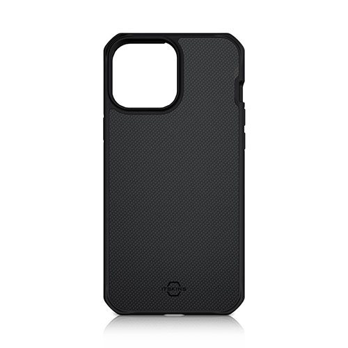 ITSKINS Hybrid Ballistic for iPhone 13 Pro Max/12 Pro Max [Black] AP2M-HYBFS-BLCK