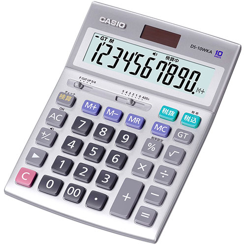 カシオ計算機 CASIO 実務電卓(検算タイプ) デスクタイプ10桁 DS-10WKA-N カシオ計算機 CASIO 実務電卓(検算タイプ) デスクタイプ10桁 DS-10WKA-N