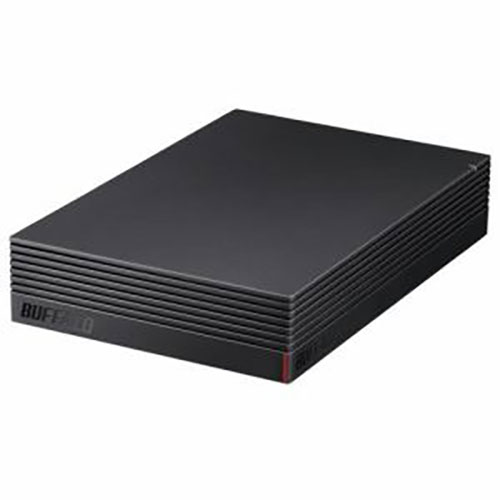 BUFFALO バッファロー 外付けHDD 2TB ブラック