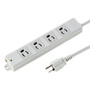 【5個セット】 サンワサプライ 工事物件タップ TAP-KS4-1X5