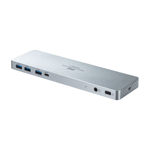 サンワサプライ USB Type-C専用ドッキングステーション(HDMI/DisplayPort対応・PD対応) USB-CVDK6