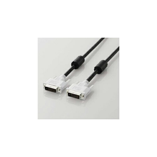5個セット エレコム DVIデュアルリンクケーブル(デジタル) 1m ブラック CAC-DVDL10BKX5