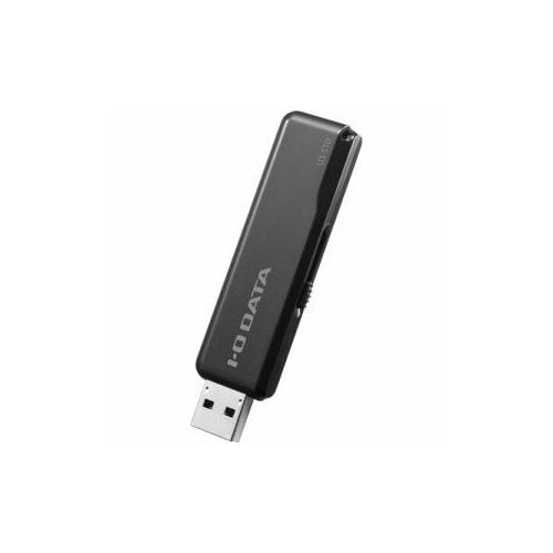 IOデータ USB 3．1 Gen 1（USB 3．0）／USB 2．0対応 スタンダードUSBメモリー ブラック 256GB U3-STD256GR/K