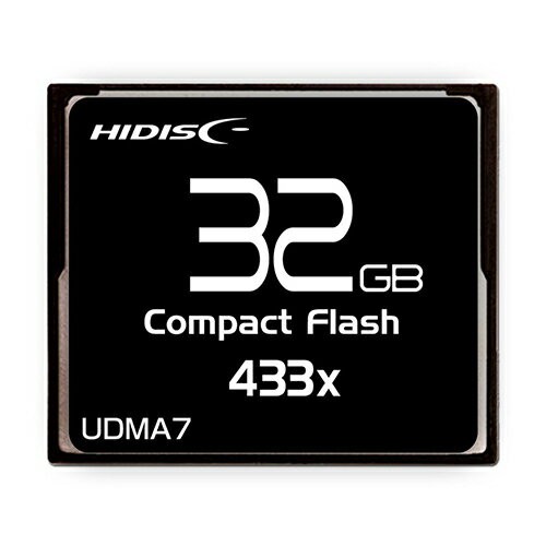 HIDISC CF 32GB 433x Read65MB/s MLCå HDCF32G433XJP3