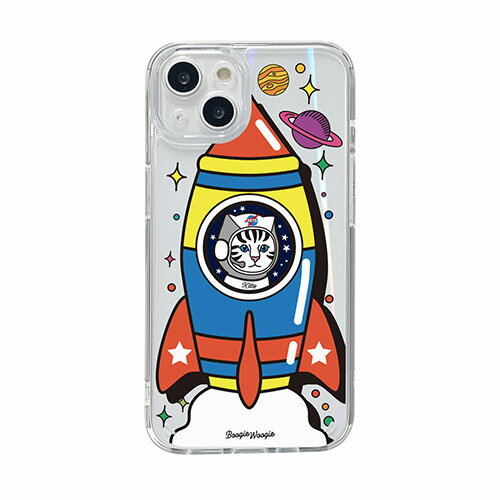 BOOGIE WOOGIE I[P[X for iPhone 14 Kitty Rocket wʃJo[^ BW24097i14