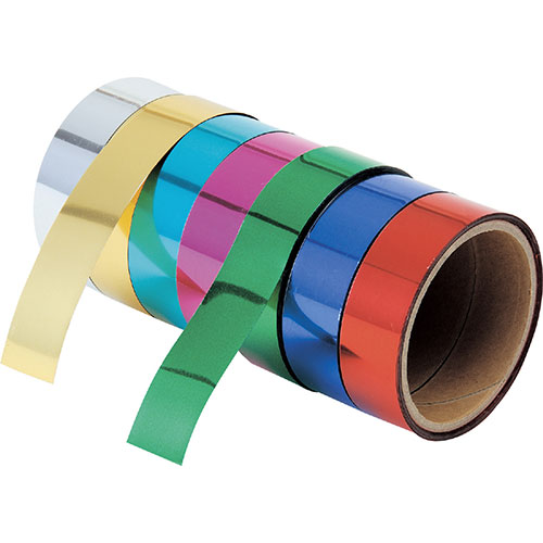 【10本組×5セット】 ARTEC ミラーテープ 金 ATC14015X5