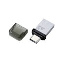 エレコム キャップ式USB Type-C(TM)メモリ シルバー MF-CAU32032GSV(2)