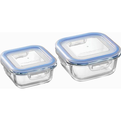 レッシュ 耐熱ガラス容器2Pセット C5138027