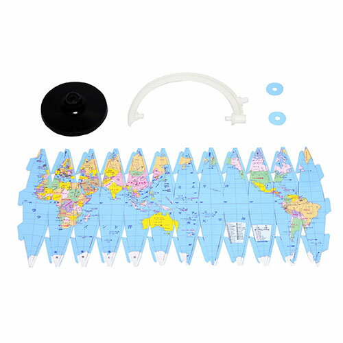 【10個セット】 ARTEC ペーパークラフト地球儀 ATC9796X10