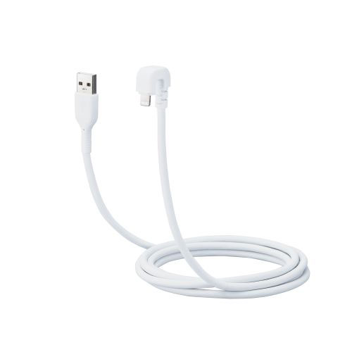 L型ライトニングケーブル 2m Apple MFi認証iPhone充電ケーブル 高耐久性 Lightning-USB L字ケーブル スターテック StarTech.com 2年保証
