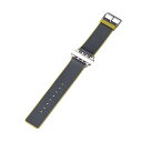 エレコム Apple Watch用MINIOハイブリッドレザーバンド (45/44/42mm) スモーキーブラック×オリーブグリーン AW-45BDMNOBK