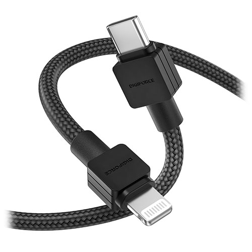 fWtH[X Type-C to Lightning Cable CgjOP[u 2m ubN D0076BK