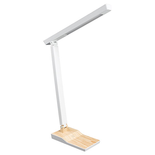 YAZAWA 5W 木目スタンドライト 調光付 ナチュラル SDLE05N14NA