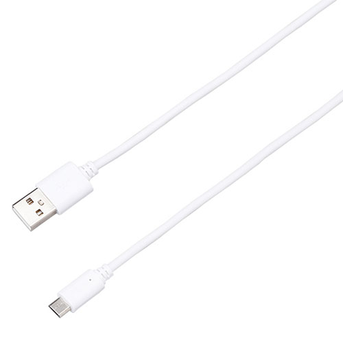 y5ZbgzBAUT microUSB o͑ΉP[u 2A 2.0m WH BUSM200WHX5