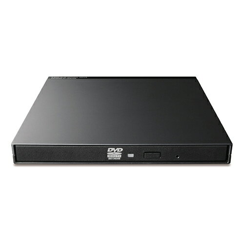 ロジテック DVDドライブ／USB2．0／薄型 LDR-PMK8U2LBK ブラック エレコム(ELECOM)