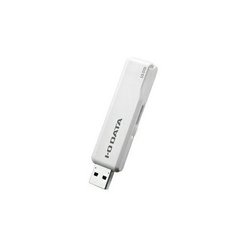IOデータ USBメモリ ホワイト 64GB USB3.1 USB TypeA スライド式 U3-STD64GR W