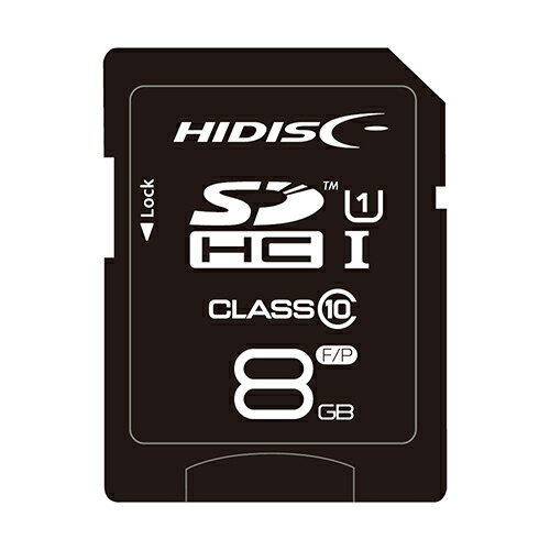 HIDISC SDHCカード 8GB CLASS10 UHS-1対応 “超高速転送 Read70”8GB SDHC Class10 UHS-1●規格:SDHC ●容量:8GB ●スピードクラス:Class10 UHS-I Read/Write:70MB/s ●ファイルシステム:FAT32 ●サイズ:32mm×24mm×2.1mm ●メーカー保証:1年間