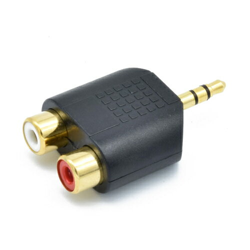 日本トラストテクノロジー 3極ステレオミニ-RCA変換コネクタ JSC-027