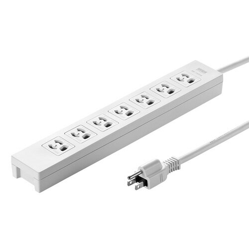 サンワサプライ 電源タップ TAP-F37-5R
