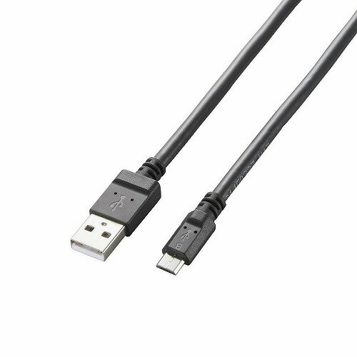 エレコム 2A対応microUSBケーブル 1.2m ブラック MPA-AMB2U12BK エレコム 2A対応microUSBケーブル 1.2m ブラック MPA-AMB2U12BK