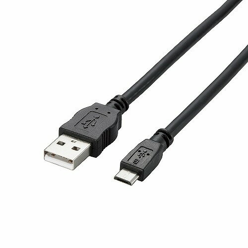 ポイント5倍 エレコム 2A対応MicroUSB(AMicroB)ケーブル TB-AMB2A12BK