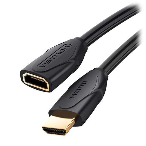 VENTION HDMI 延長ケーブル 5m Black 4K対応 VA-1765