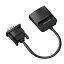 VENTION VGA to HDMI Ѵ֥ 1 ۥ󥸥å Ż 0.15m Black AC-2731