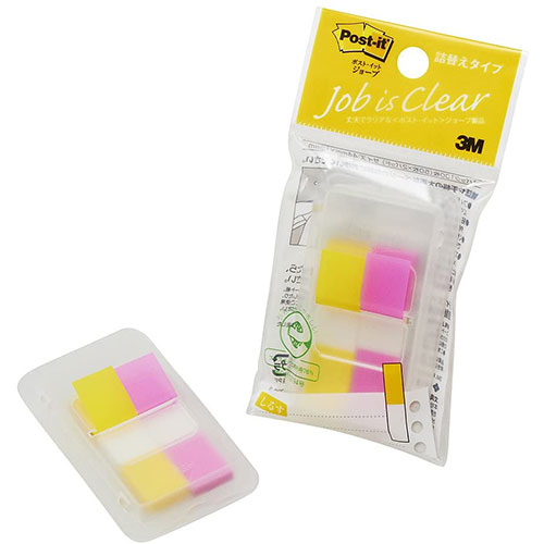 Rakuten - 【10個セット】 3M Post-it ポストイット フラッグ詰替タイプ ハーフ 3M-680DH-3X10