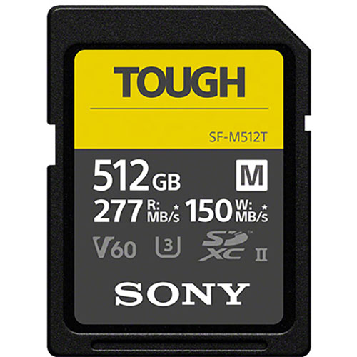 ソニー TOUGH SF-M512T T1 SDXCメモリーカード （UHS-II） 512GB