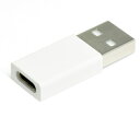 【10個セット】 日本トラストテクノロジー TypeC→USB2.0(A)変換コネクター (ホワイト) TCU20A-WHX10(2)