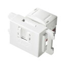 【5個セット】 サンワサプライ CAT6JIS対応RJ-45モジュール LA-FP-MJ6X5(2)