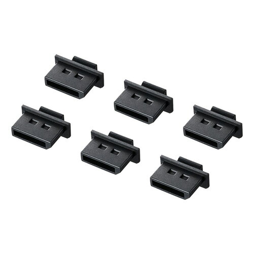 【10個セット】 サンワサプライ ディスプレイポートコネクタキャップ TK-CAP7X10
