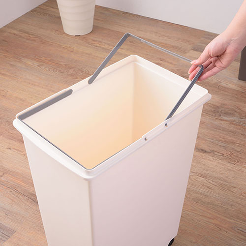 東谷 スライドペール45L ホワイト LFS-763WH [3]