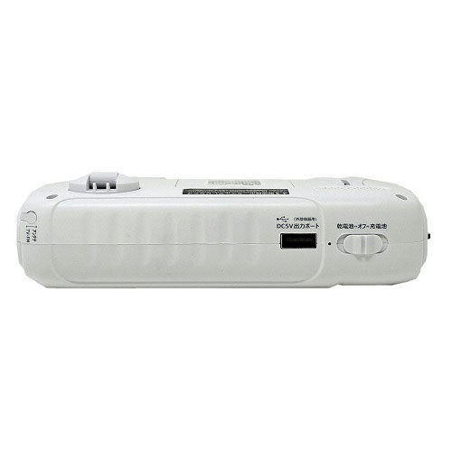 WINTECH AM/FM搭載(手回し充電対応)ポータブルワンセグテレビ TVR-L38R