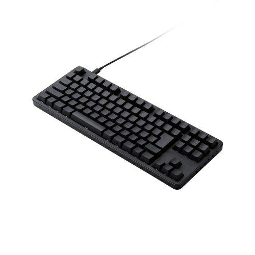 エレコム 有線メカニカルテンキーレスキーボード ブラック TK-MC30UKPBK