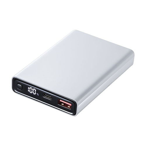 モバイルバッテリー 10,000mAh PD20W ホワイト BTL-RDC27W