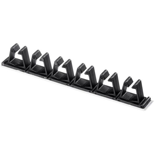 【5個セット】 サンワサプライ 粘着固定ケーブルホルダー CA-514X5