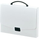 【5個セット】 LIHIT LAB. AQUA DROPs バッグ A4 白 A-5005-0-WHX5