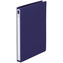 【10個セット】 LIHIT LAB. P.P.リングファイル B5S 2穴 紺 F-862-13-NVX10