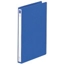 【10個セット】 LIHIT LAB. P.P.リングファイル A4S 2穴 藍 F-867-9-NVX10
