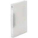 【10個セット】 LIHIT LAB. Avanti リングファイル A4S 2穴 乳白 F-867U-1-MWX10