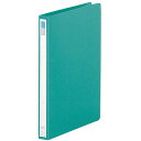 【10個セット】 LIHIT LAB. Avanti リングファイル A4S 2穴 緑 F-867U-7-GRX10