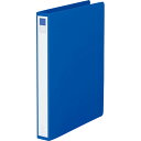 【5個セット】 LIHIT LAB. P.P.リングファイル A4S 2穴 藍 F-877-9-NVX5
