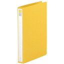 【5個セット】 LIHIT LAB. Avanti リングファイル A4S 2穴 黄 F-877U-5-YEX5
