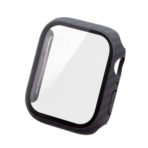 エレコム Apple Watch Series 9 45mm用フルカバーケース プレミアムガラス 高透明 AW-23AFCGCB エレコム Apple Watch Series 9 45mm用フルカバーケース プレミアムガラス 高透明 AW-23AFCGCB